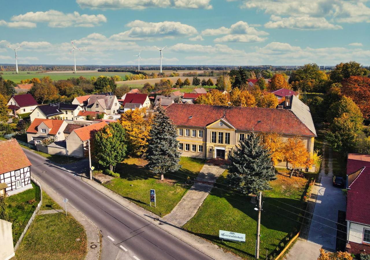 Hotel Spreewaldschule Langengrassau Exterior foto