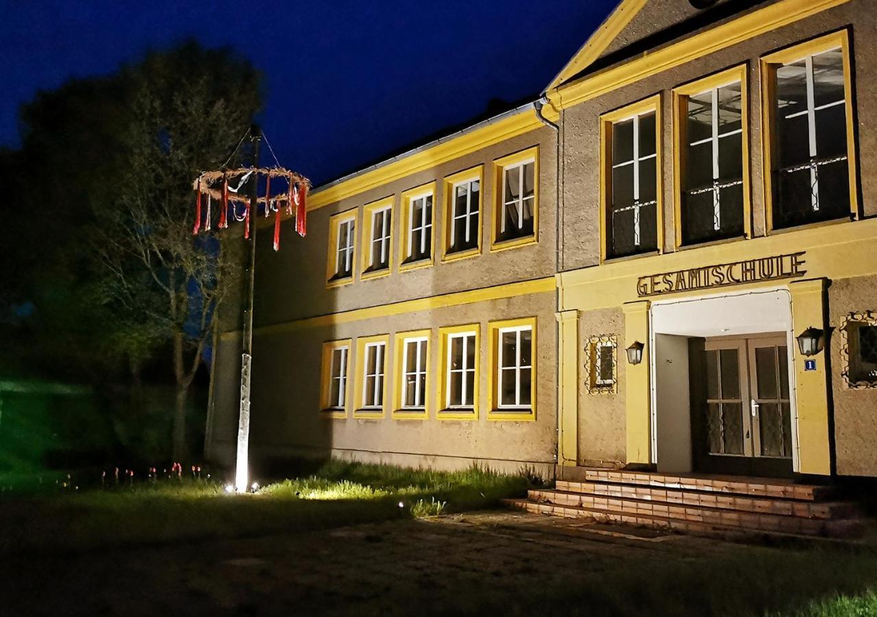 Hotel Spreewaldschule Langengrassau Exterior foto
